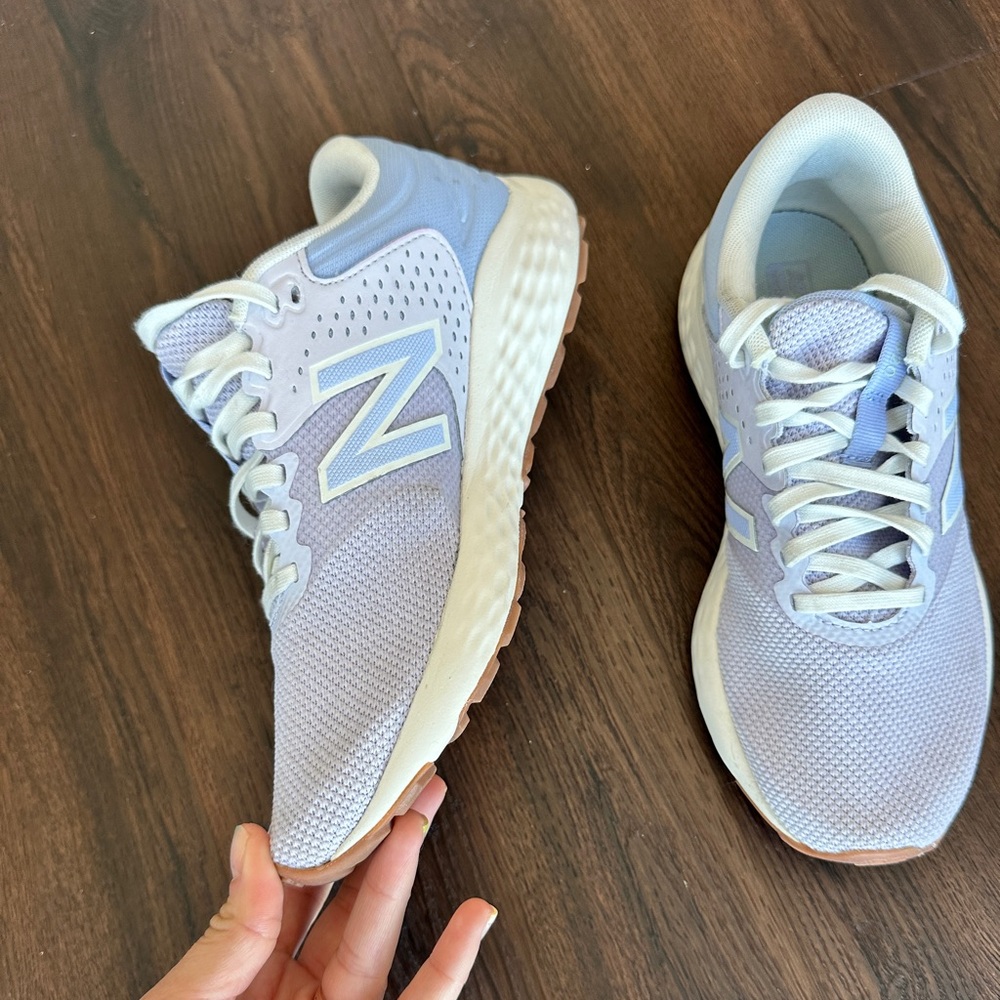 Lavender New Balance sneakers 7